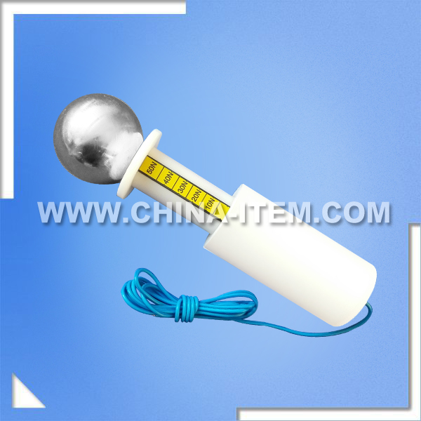 IEC61032:1997 / IEC61032:2008 / BS EN61032 / CEI 61032 IP1X Test Probe A with 50N Force