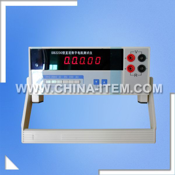 20mohm-2kohm Digital DC Resistance Tester for Resistance Bridge Measurement