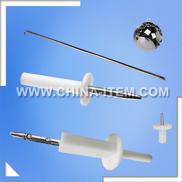 UL 60065 / EN 60065 / IEC 60065 Test Probe Kit of Unjointed Finger Probe SM970C & Test Hook SM1065 & Impact Test Steel Ball