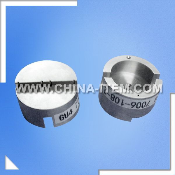 IEC60061 GU4 7006-108-2 Go and No Go Gauge for Bi-pin Bases